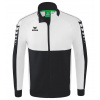 ERIMA tréningová bunda SIX WINGS čierna biela Veľkosť: 3XL