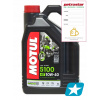 Značkový motocyklový motorový olej Motul 5100 4T MA2 10W-40 4L Polosyntetický