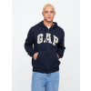 GAP Mikina s logom Fleece Tmavomodrá S Tmavomodrá Tmavomodrá