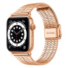 AW Kovový STRIPE remienok pre Apple Watch - Rose Gold Veľkosť / Rozteč: 38/40/41/42mm, Farba: Rose Gold