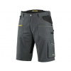 CXS STRETCH / Pánske strečové kraťasy - tmavo šedá/čierna 56