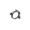 Cable: RS232, čierna, DB9, 5V, 2.9m (9.5') straight, External IO (52-52562-3-FR)