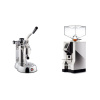 La Pavoni Stradivari Professional Lusso + Eureka Mignon Perfetto, CR chrome
