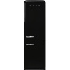SMEG 51's Retro Style FAB32 kombinovaná chladnička s mrazákom dole čierna