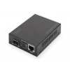 Digitus DIGITUS Professional Gigabit PoE media converter, RJ45 / SFP, PSE