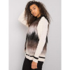 Dámska kožušinová vesta ROMI black grey