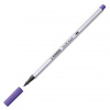 Fix so štetcovým hrotom pre rôzne šírky čiar STABILO Pen 68 Brush, svetlo fialový
