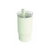 Quokka Nerezový termohrnček so slamkou Mist Pastel Green 720 ml