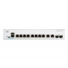 Cisco Catalyst 1300-8T-E-2G - Přepínač - L3 - řízený - 8 x 10/100/1000Base-T + 2 x combo Gigabit SFP/RJ-45 - Lze montova (C1300-8T-E-2G)