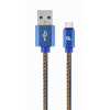 Gembird CC-USB2J-AMCM-1M-BL USB 2.0 AM na typ C (AM/CM), 1m, modrý
