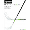 Florbalová hokejka MPS NO RESPECT Black/Green/White 100 cm