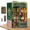 BOOK NOOK MINIATÚRNY DOMČEK DIY S LED OSVETLENÍM PRE SAMOSTATNÚ MONTÁŽ