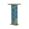 Pawbol Stĺpiková rozvodnica záhradná zásuvková 470mm 6x230V IP44 B.18.DS05
