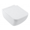 Villeroy & Boch Collaro WC závesné 37,5x56cm,DirectFlush,Aquareduct+WC sedátko,SC,Biela C+ 4626HSR1