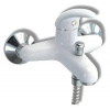 NOVASERVIS Vaňová batéria bez sprchy 100 mm METALIA 55 biela - chróm, 55024/1,1