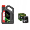 Motul 4T 5100 10W40 4L olej + olejový filter HF303 (Motul 4T 5100 10W40 4L olej + olejový filter HF303)