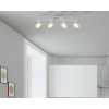 LED bodové svietidlo Flair Aludra 4x3,7 W 350 lm 3000 K chróm
