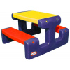 Detský stôl Little Tikes Piknikový stolček Junior - Primary (50743047954)