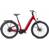 Mestské elektrobicykel Specialized Como 5.0 IGH NB - red tint / silver reflective L