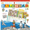 Domácí rodinný kalendář 2026 - Pavla Köpplová, Petra Cífková (ilustrátor)