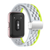 AC mobile Športový silikónový opasok Samsung Galaxy Fit 3 Barva: Bílo-žlutá