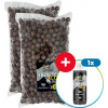10kg Boilies Carp Only Frenetic A.L.T. Black Halibut 20mm + Booster ZADARMO