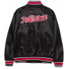 pánska bunda HUF CRACKERJACK SATIN BASEBALL JACKET Black M