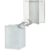 Fuchs Design Luxfera 90° BM Clear View Super White lesk/mlč.sklo 13,2 x 19 x 8cm
