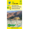 Mapa Anavasi Mapa Řecko: Macedonia • Road map 1:230 000|125 x 175 mm