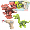 SADA DINOSAUROV NA KRÚTENIE S SKRUTKOVAČOM A SKRUTKOVAČOM DINOSAURA, SKLADAČKA