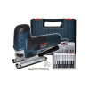 BOSCH el. priamočiara píla GST 150 CE v kufríku, 11 pílových listov 0601512000 10BRZ