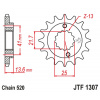 JT Reťazové koliečko JT JTF 1307-15 15T, 520