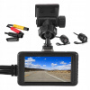 Motocyklový rekordér 1080P Predný zadný