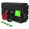 Green Cell Power Inverter menič napätia z 12V na 230V, 1000W/2000W, modifikovaná sínusoida INV08