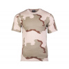MIL-TEC Tričko krátký rukáv US styl Desert 3-Color Vyberte velikost: XL