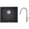 Súprava granitový drez Grohe K700 31653AP0, kuchynská batéria Oltens Litla 35204100