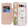 Techsuit – SmartMag Book Case knižkové puzdro na Google Pixel 10 Pro XL – ružové KF2352123