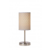 LUCIDE MODA Table Lamp 1xE27 D13 H37cm White 08500/81/31