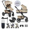 EASYWALKER Kočík kombinovaný Jimmey Sand Taupe XXL RWS + CYBEX Aton B2 i-Size + základňa