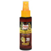 Vivaco Sun Arganový voděodolný opalovací olej pro rychlé zhnědnutí rozprašovač SPF20 100ml
