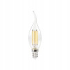 LED žiarovka Dekoratívna sviečka Filament E14 5,9W Biela Neutrálna