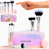ŠTETCE NA LÍČENIE GLAM UP SET MAKEUP REVOLUTION + KOZMETICKÁ TAŠTIČKA