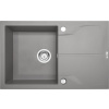 DEANTE ANDANTE granitový drez 78 x 49 cm, szary metalik ZQN_S113