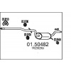 Stredný tlmič výfuku MTS 01.50482