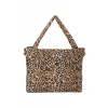 STUDIO NOOS - Cotton DIAPER BAG - prebaľovacia taška | Brown Leopard
