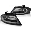 Predné svetlá Audi A4 B8 2008-2011 TRU-DRL Black