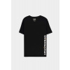Overwatch - Vertical Logo - Men's Short Sleeved T-shirt Velikost: S, Barva: Black