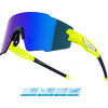 brýle FORCE MANTRA fluo, modré zrc. sklo