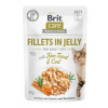 Brit Care Cat Fillets in Jelly with Trout & Cod 85g