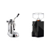 La Pavoni Stradivari Professional Lusso + Eureka Mignon Perfetto, BL black